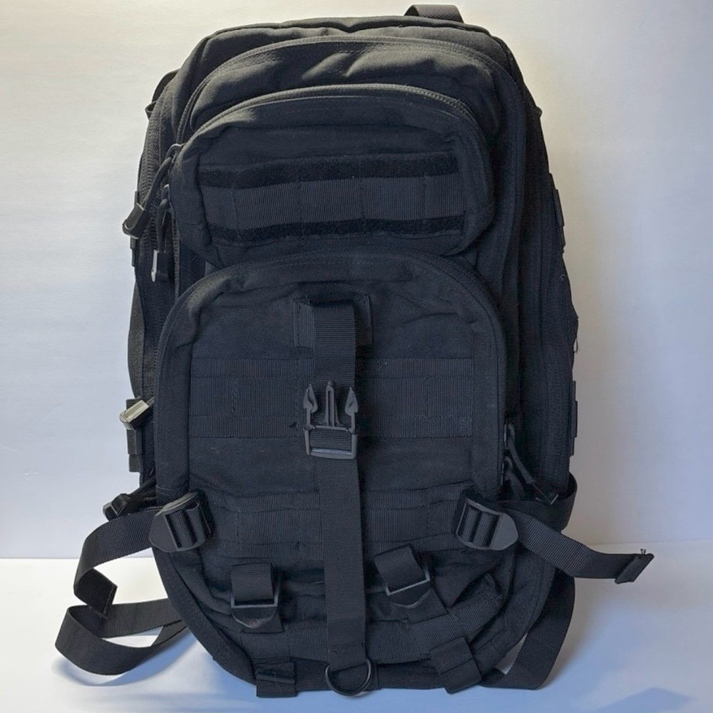 Tactical Black Backpack